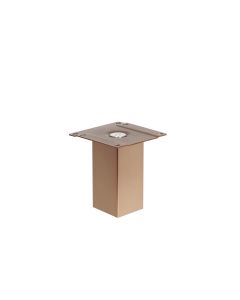 Gemini Pata para muebles - Latón Cepillado 