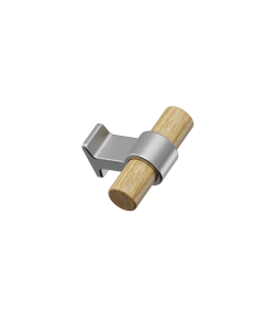 Bond perilla - Roble / Aspecto de acero inoxidable