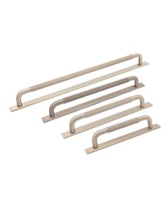 Helix Manilla con placa trasera - Estilo acero inoxidable