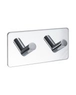 Base 200 2-Percha - Acero inoxidable