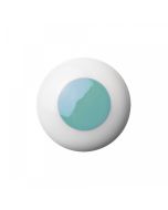 Dot Porcelana Perilla / Percha - Azul claro
