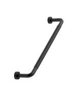 Lounge tirador - Negro / Cuero negro - Furnipart
