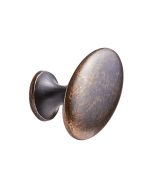 Oval Simple Perilla - Marrón Antiguo
